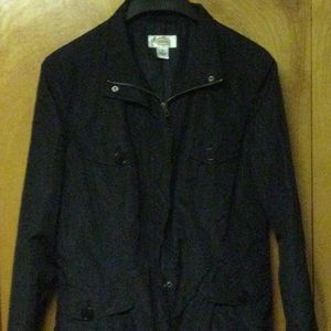 Talbots black short jacket